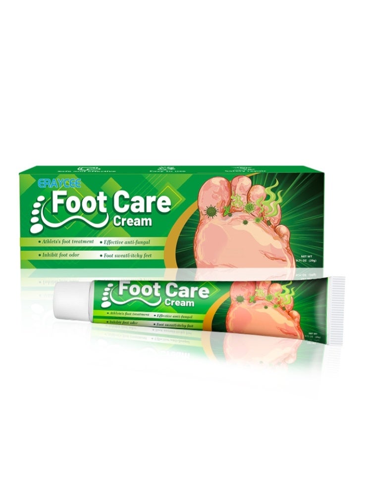ERAYCEE Foot Care Cream Herbal Athlete's Foot Ointment, Foot Odor Care Ointment, Foot Itching Ointment 20g - Image 5